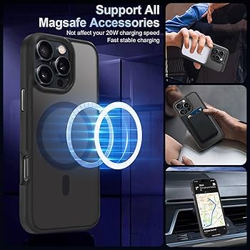 Amazon.com: MOCCA Strong Magnetic for iPhone 16 Pro Phone